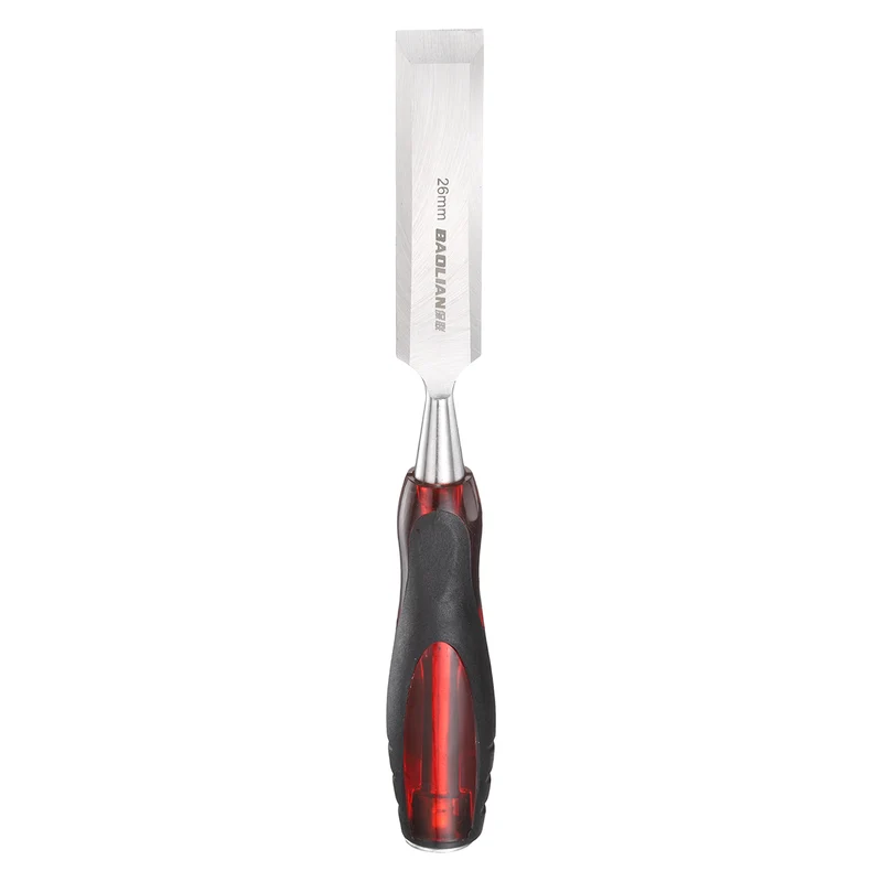 Wood Chisel 1" CR-V Steel Beveled Edge Blade with TPR Handle