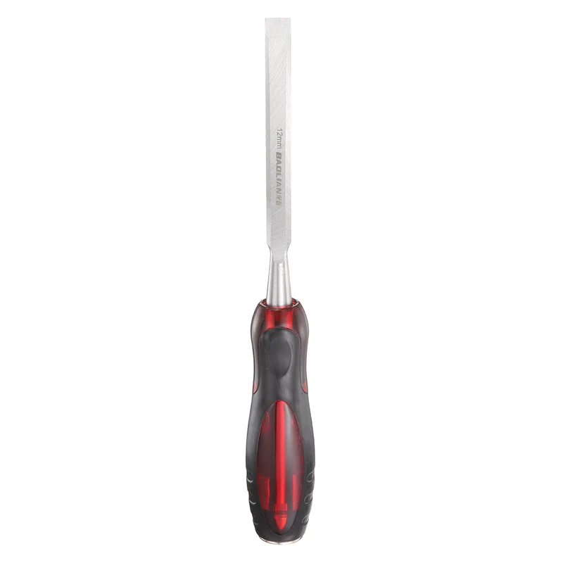 Wood Chisel 1/2" CR-V Steel Beveled Edge Blade with TPR Handle