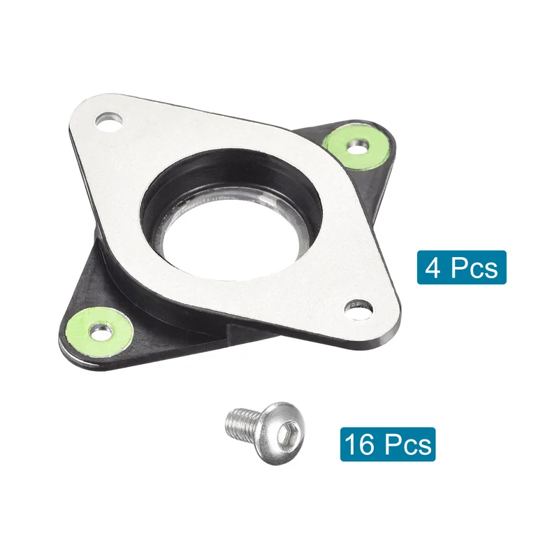 Vibration Dampers for NEMA 17 Stepper Motor for 3D Printers with M3 Screw 4 Pack