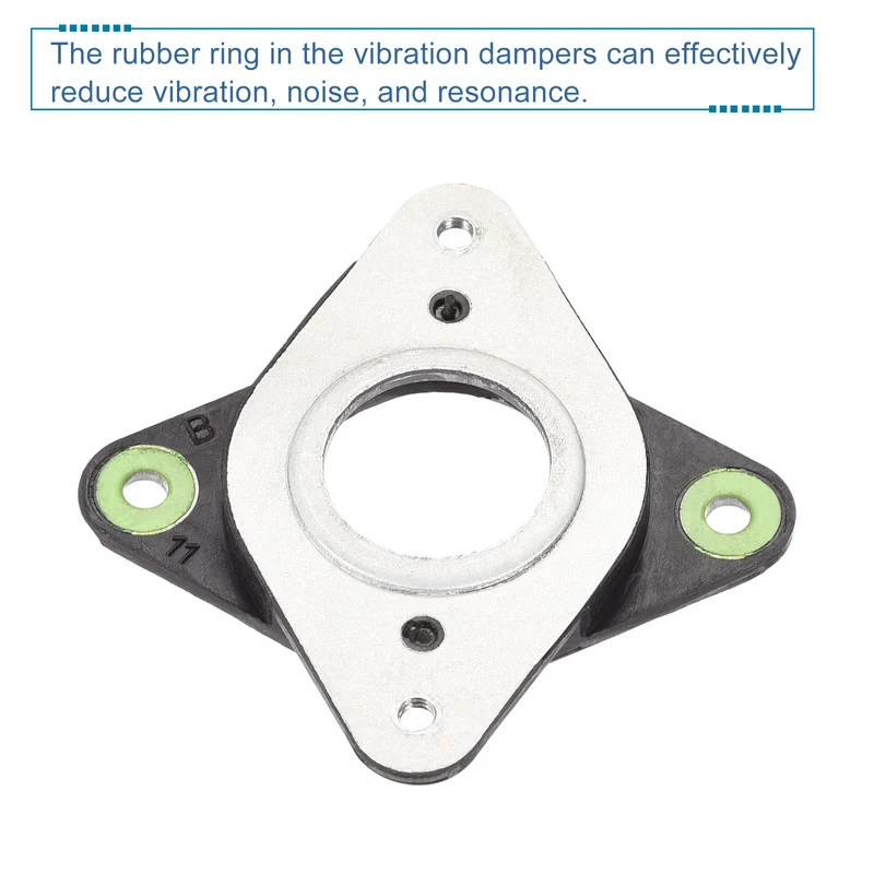 Vibration Dampers for NEMA 17 Stepper Motor for 3D Printers with M3 Screw 4 Pack
