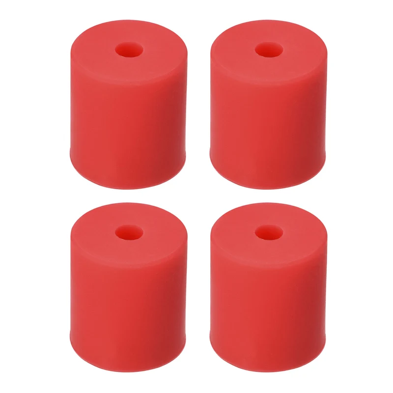 Silicone Leveling Column Silicone Buffer 18mm Red for 3D Printer 4pcs