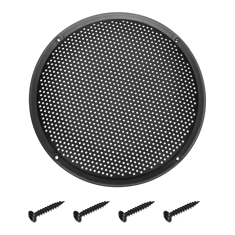 10 Inch Speaker Grill Cover Subwoofer Protector Dust Cover Black