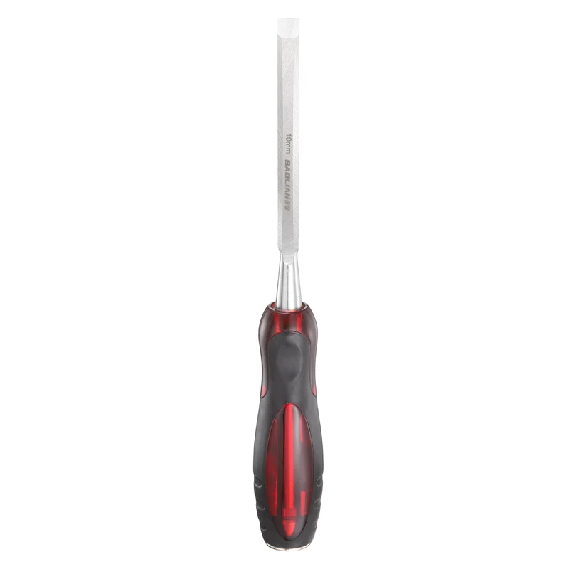 Wood Chisel 3/8" CR-V Steel Beveled Edge Blade with TPR Handle
