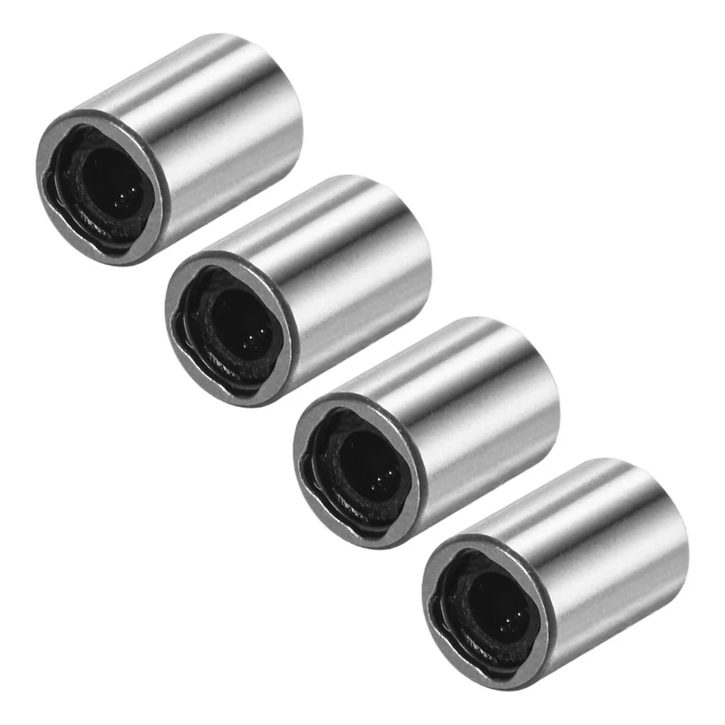 4Pcs LM3UU Linear Ball Bearings 3mm Bore Dia 7mm OD 10mm Length for Machine