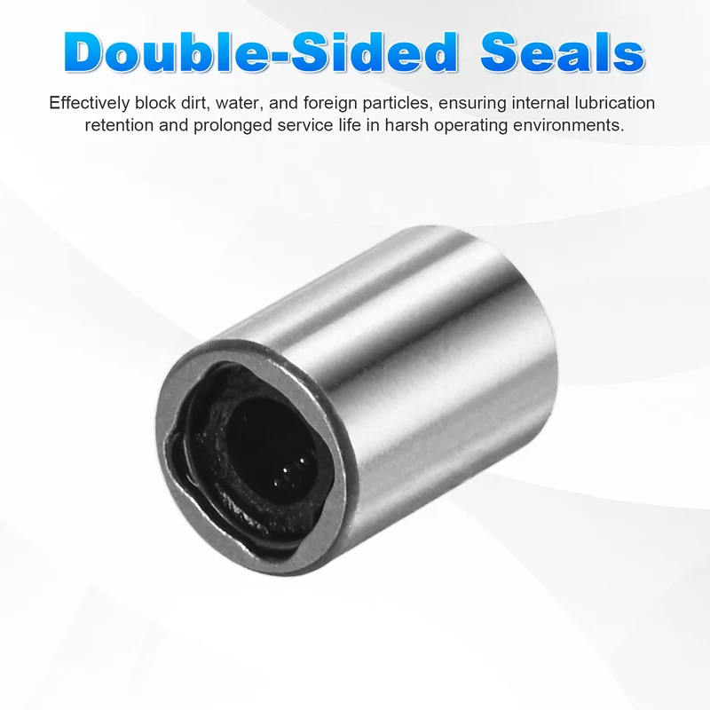 4Pcs LM3UU Linear Ball Bearings 3mm Bore Dia 7mm OD 10mm Length for Machine