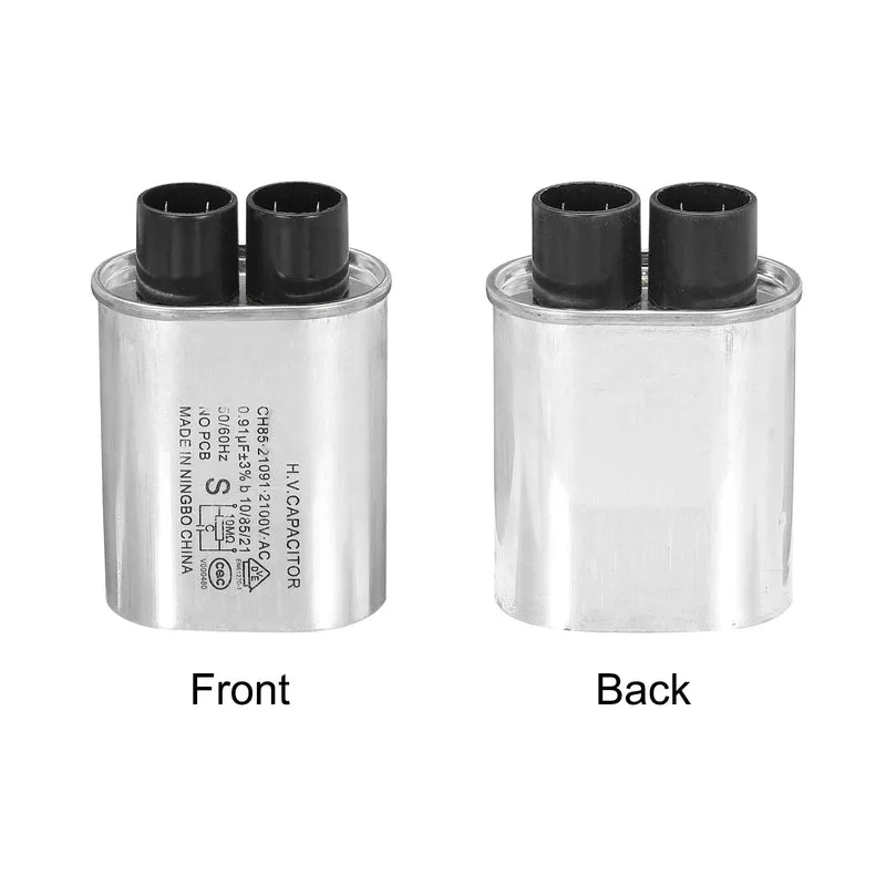Microwave Capacitor Replacement High Voltage Oven Capacitor 2100VAC 0.91uf