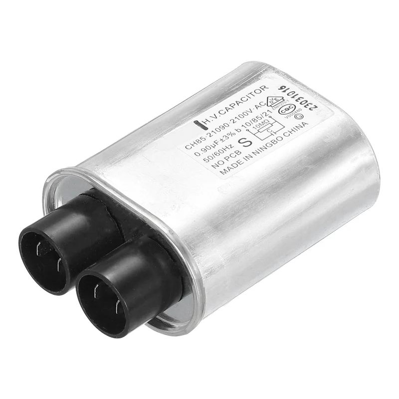 Microwave Capacitor Replacement High Voltage Oven Capacitor 2100VAC 0.90uf