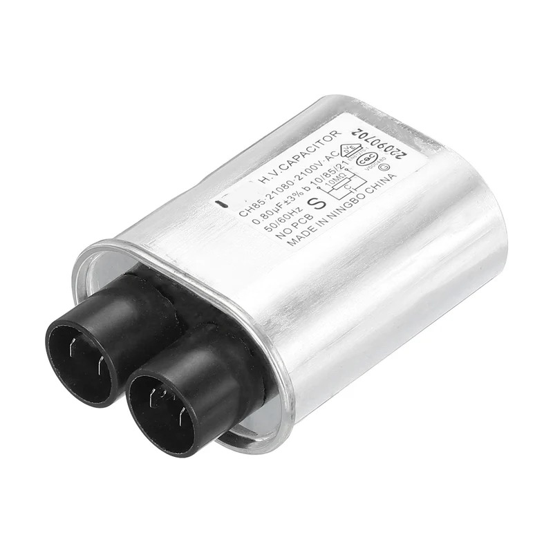 Microwave Capacitor Replacement High Voltage Oven Capacitor 2100VAC 0.80uf