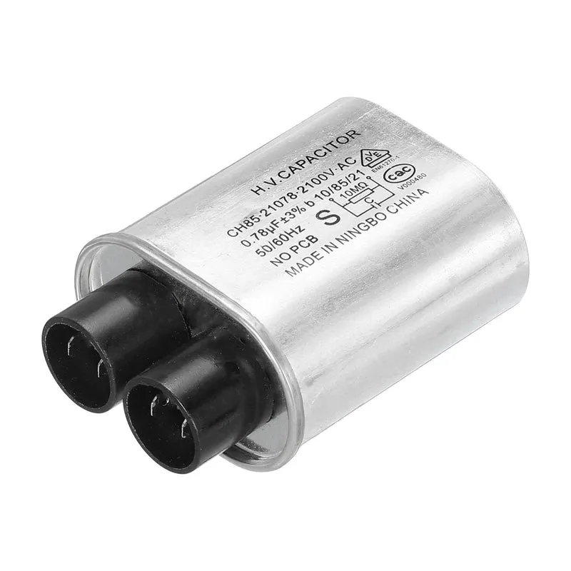 Microwave Capacitor Replacement High Voltage Oven Capacitor 2100VAC 0.78uf