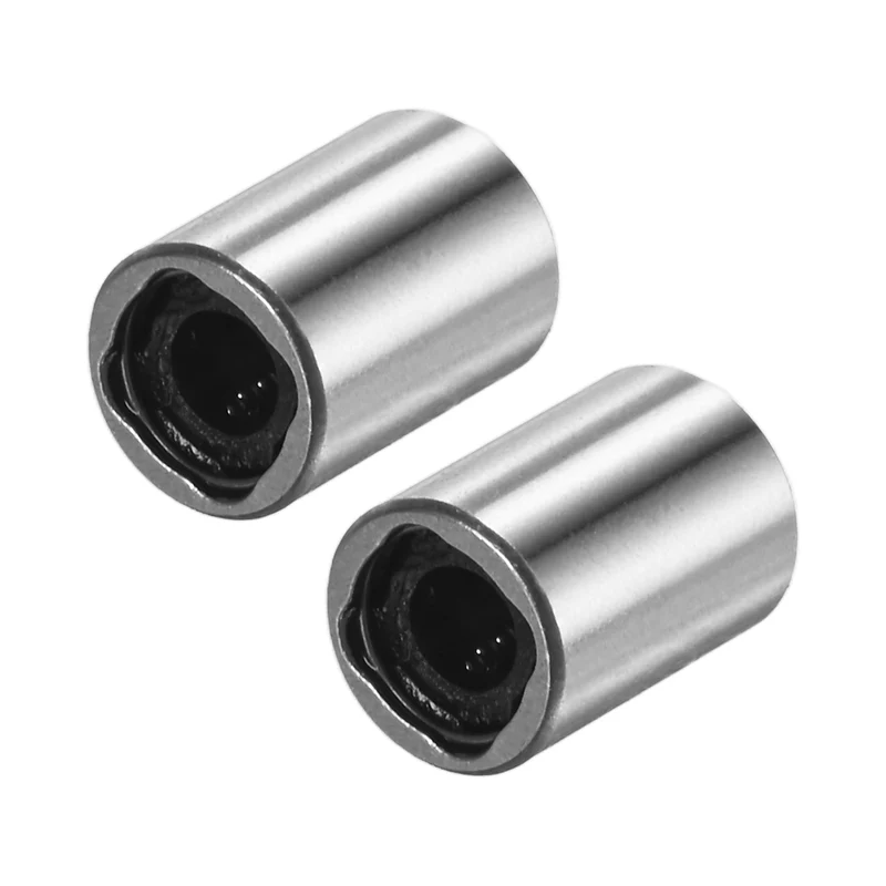 2Pcs LM3UU Linear Ball Bearings 3mm Bore Dia 7mm OD 10mm Length for CNC Machine