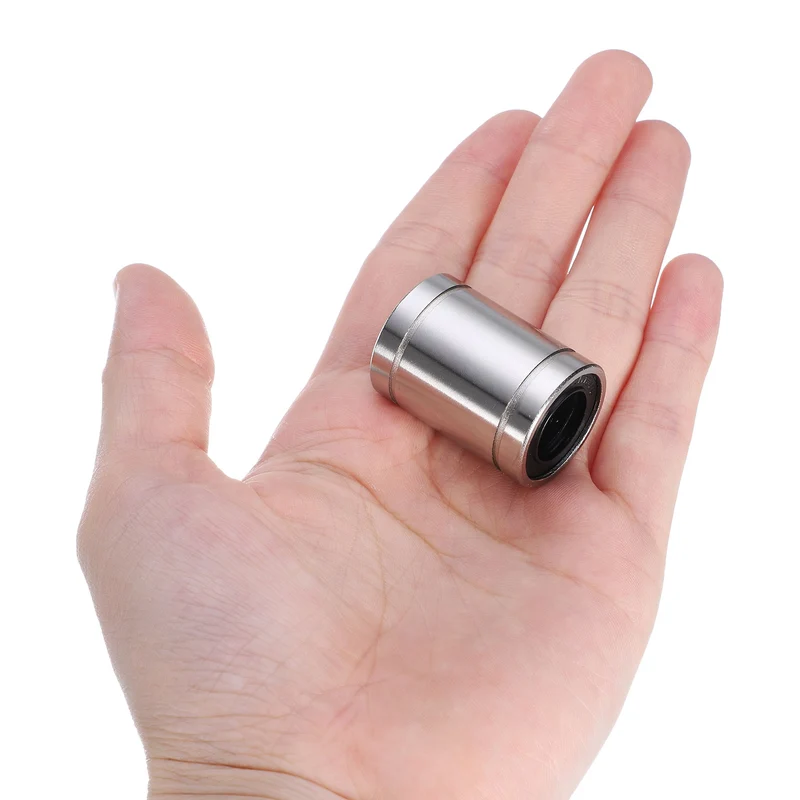 2Pcs LM13UU Linear Bearing Nickel Plated 13mm Bore 23mm OD 32mm Length