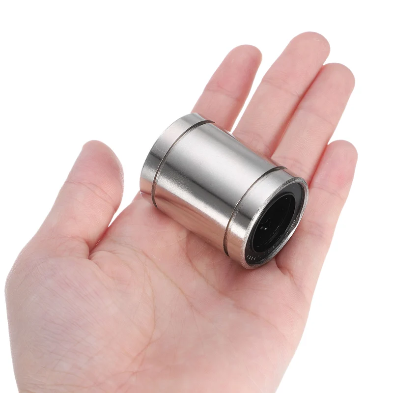 2Pcs LM20UU Linear Bearing Nickel Plated 20mm Bore 32mm OD 41mm Length