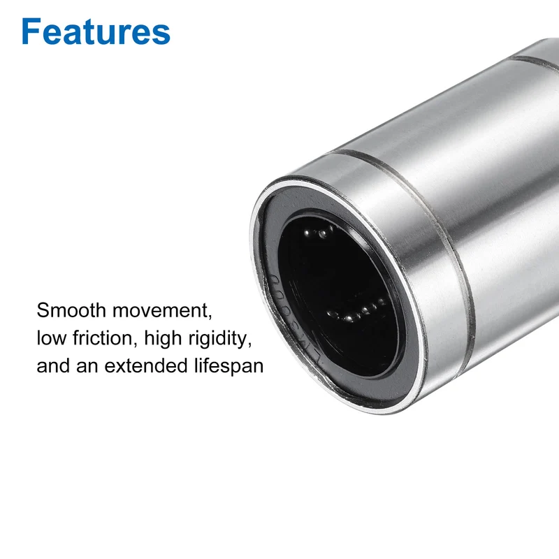 4Pcs LM30UU Linear Bearing Nickel Plated 30mm Bore 45mm OD 62mm Length