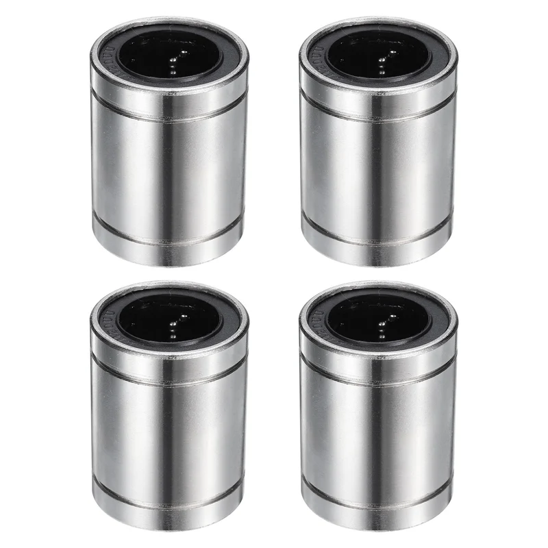 4Pcs LM20UU Linear Bearing Nickel Plated 20mm Bore 32mm OD 42mm Length