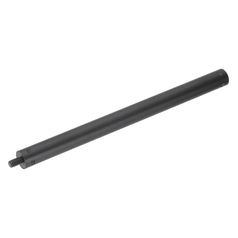Metal Microphone Stand Extension Tube 1/4" to 1/4", 8.27x0.6 Inch, Black