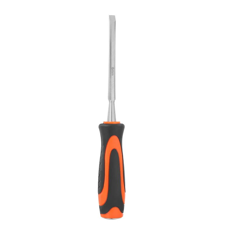 Wood Chisel 5/16" CR-V Steel Beveled Edge Blade Wood Woodworking Tools