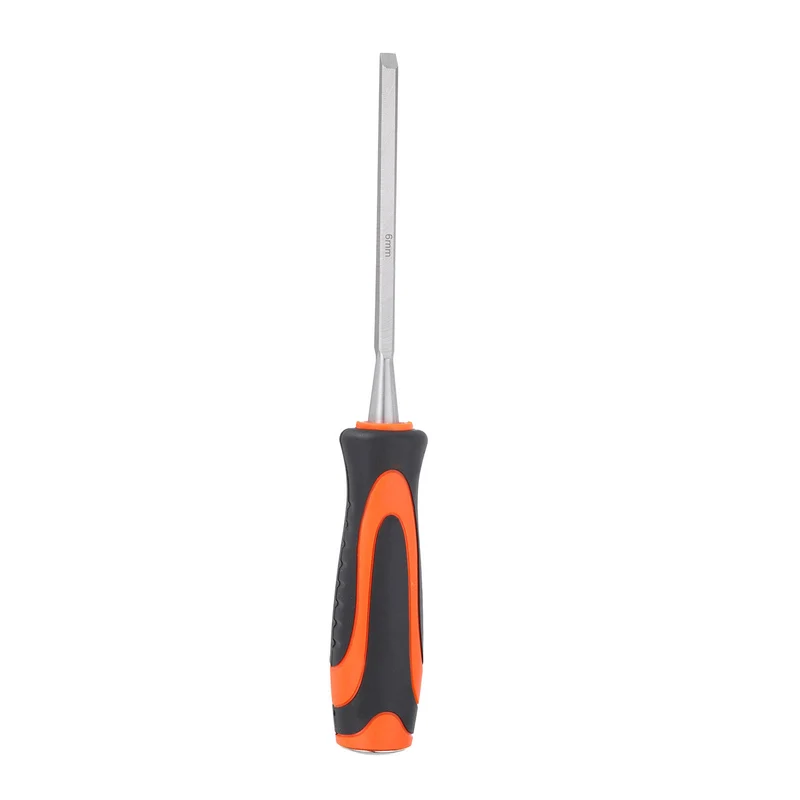 Wood Chisel 1/4" CR-V Steel Beveled Edge Blade Wood Woodworking Tools