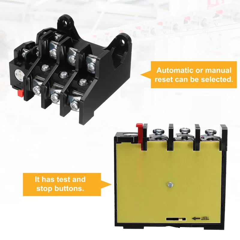 JR36-63 1NO 1NC AC220V/380V 20-32A Range Electric Thermal Overload Relay
