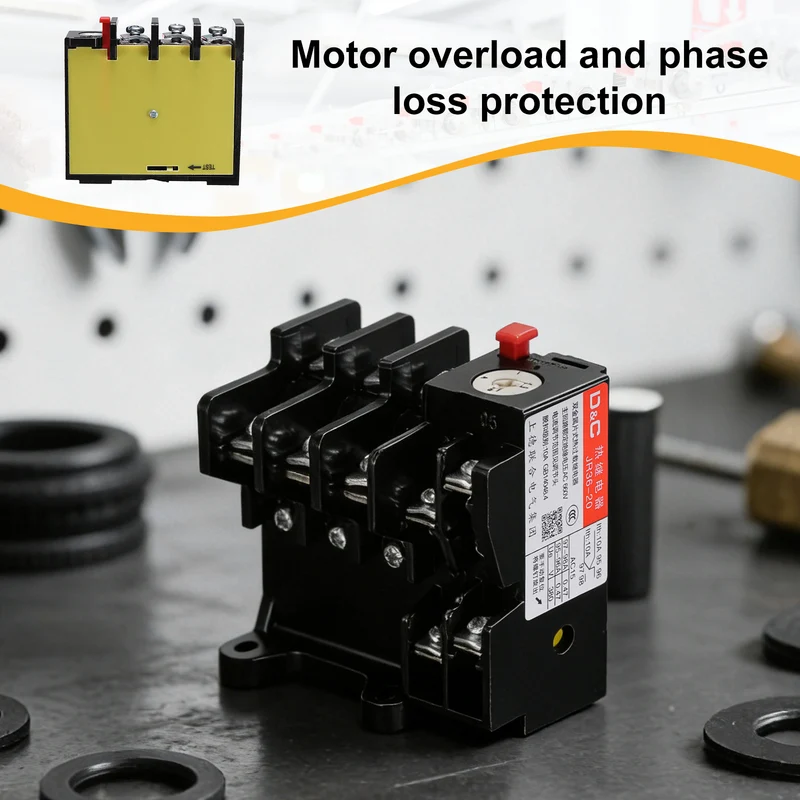 JR36-63 1NO 1NC AC220V/380V 20-32A Range Electric Thermal Overload Relay
