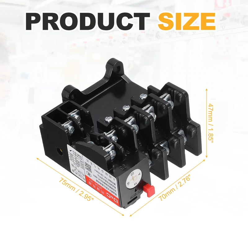 JR36-20 1NO 1NC AC220V/380V 14-22A Range Electric Thermal Overload Relay