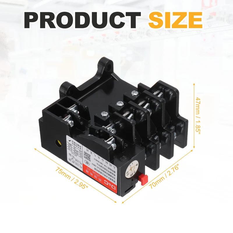 JR36-20 1NO 1NC AC220V/380V 0.68-1.1A Range Electric Thermal Overload Relay