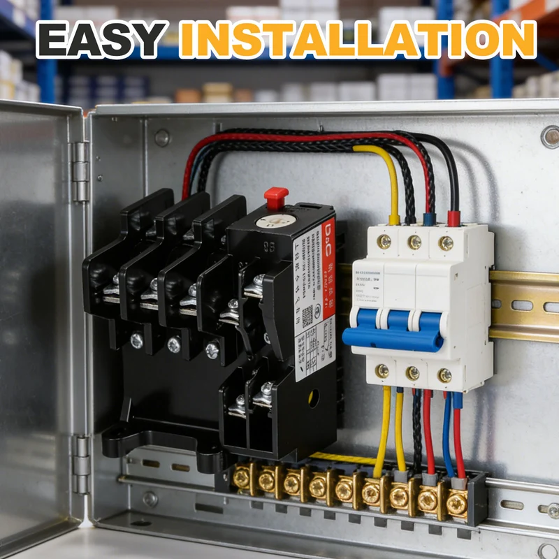 JR36-20 1NO 1NC AC220V/380V 0.32-0.5A Range Electric Thermal Overload Relay