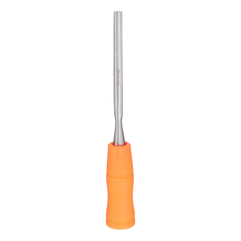 Wood Chisel 1/4" Inner Beveled Edge Blade Flat Chisel with Handle