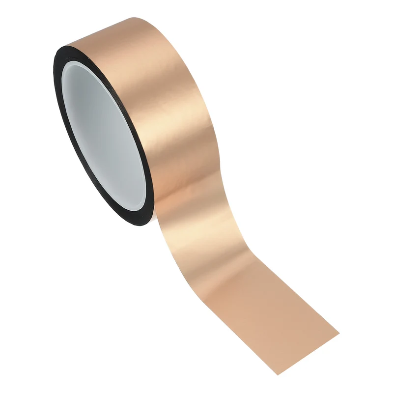 Metalized Polyester Film Tape 1-9/16 in x 55 Yard Champagne Gold