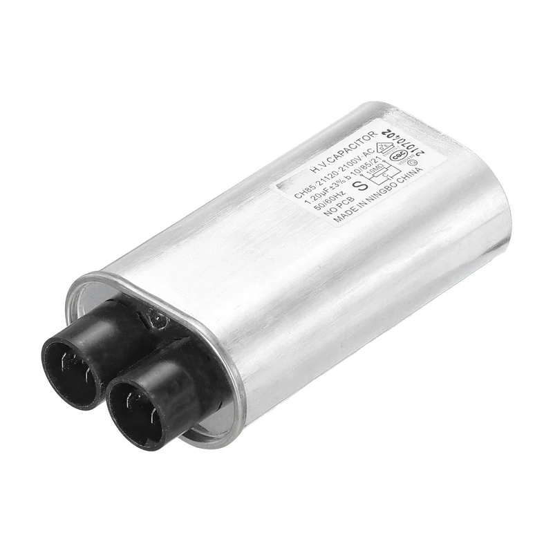 Microwave Capacitor Replacement High Voltage Oven Capacitor 2100VAC 1.20uf