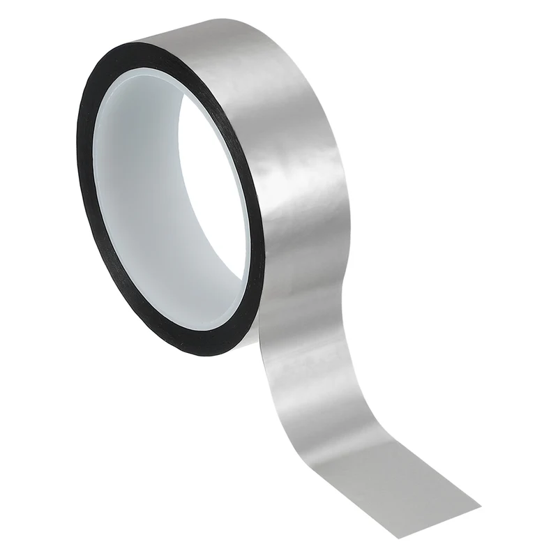 Metalized Polyester Film Tape 1-3/16 in x 55 Yard Matte Silver