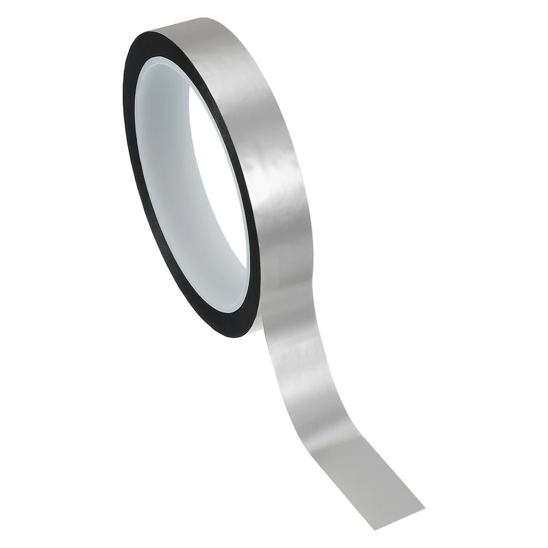 Metalized Polyester Film Tape 11/16 in x 55 Yard Matte Silver