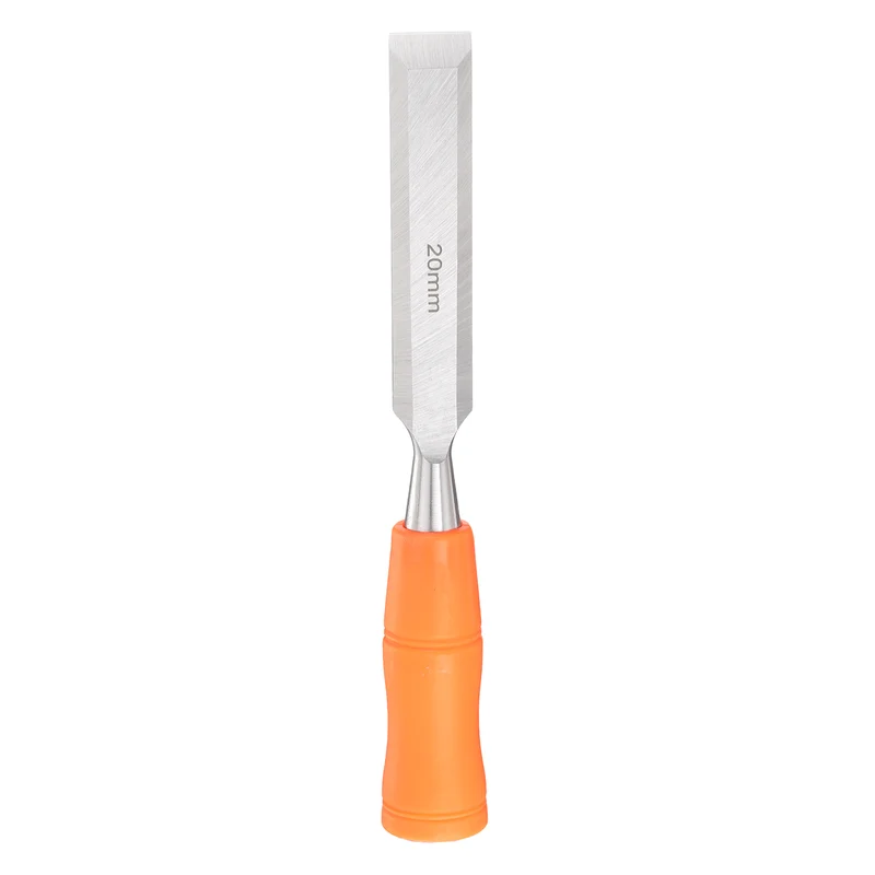 Wood Chisel 13/16" Beveled Edge Blade Wood Working Flat Chisel with Handle