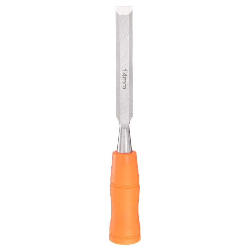 Wood Chisel 9/16" Beveled Edge Blade Wood Working Flat Chisel with Handle