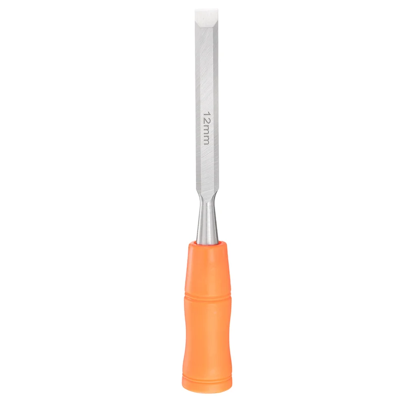 Wood Chisel 1/2" Beveled Edge Blade Wood Working Flat Chisel with Handle