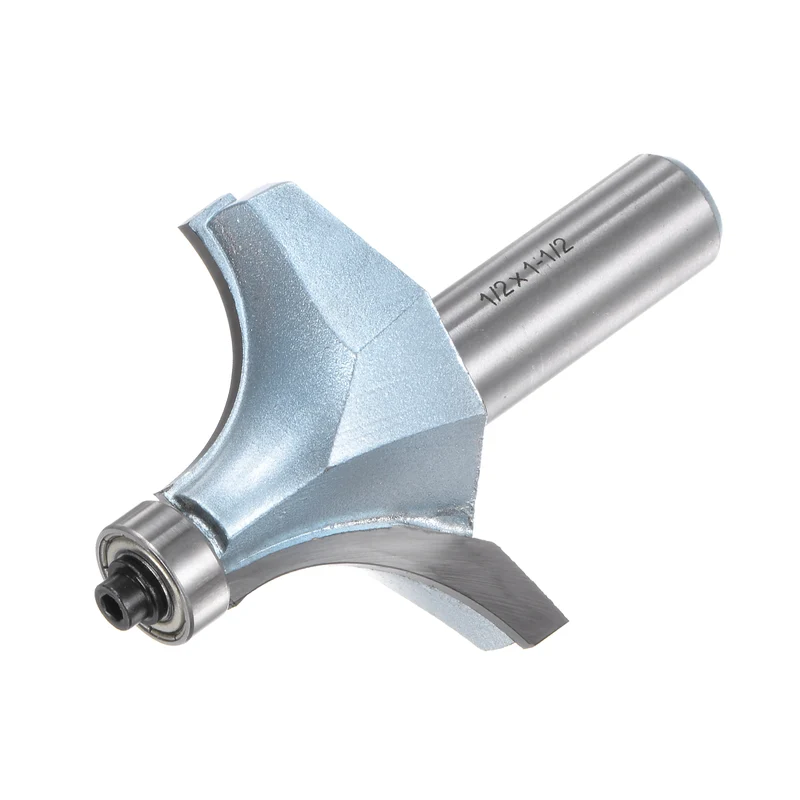 Roundover Router Bit 1/2 Shank 3/4" Radius Tungsten Steel Tip Light Blue