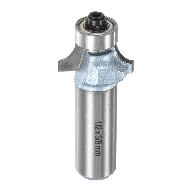 Roundover Router Bit 1/2 Shank 3/16" Radius Tungsten Steel Tip Light Blue