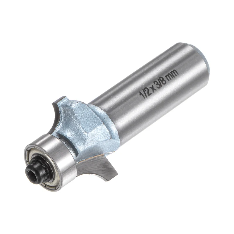 Roundover Router Bit 1/2 Shank 3/16" Radius Tungsten Steel Tip Light Blue