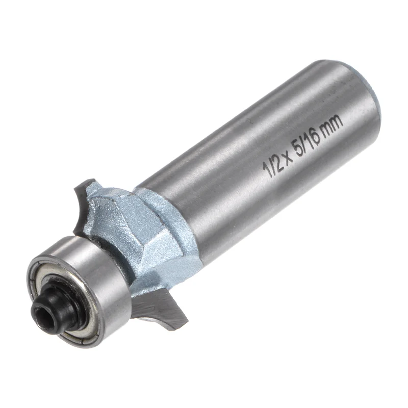 Roundover Router Bit 1/2 Shank 5/32" Radius Tungsten Steel Tip Light Blue