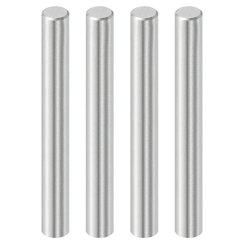 4 Pcs 10 mm x 80 mm Dowel Pins, 316L Stainless Steel Shelf Support Peg Pin
