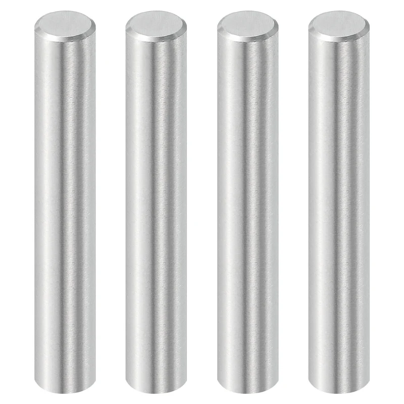 4 Pcs 10 mm x 60 mm Dowel Pins, 316L Stainless Steel Shelf Support Peg Pin