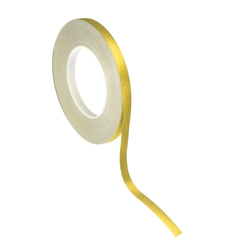 1 Rolls 0.4 Inch x 55 Yards Glitters Washi Tape Gold]