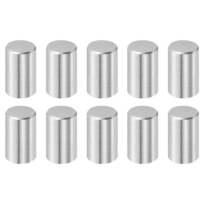 10 Pcs 10 mm x 18 mm Dowel Pins, 316L Stainless Steel Shelf Support Peg Pin