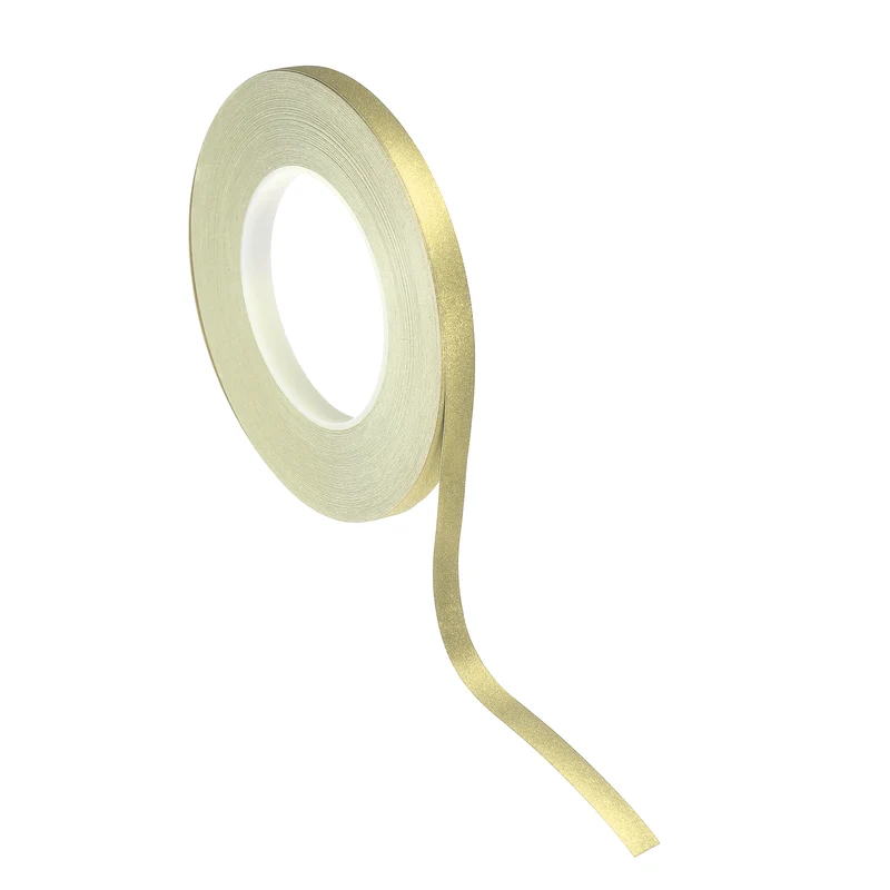 1 Rolls 0.4 Inch x 55 Yards Glitters Washi Tape Light Gold]