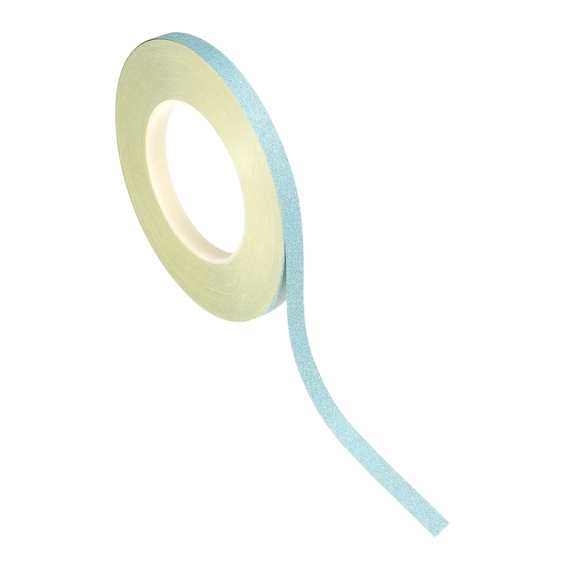 Light Blue 1 Rolls 0.4 Inch x 55 Yards Glitters Washi Tape