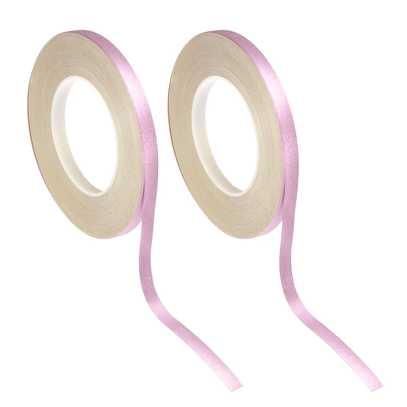 2 Rolls 0.4 Inch x 55 Yards Glitters Washi Tape, Pink
