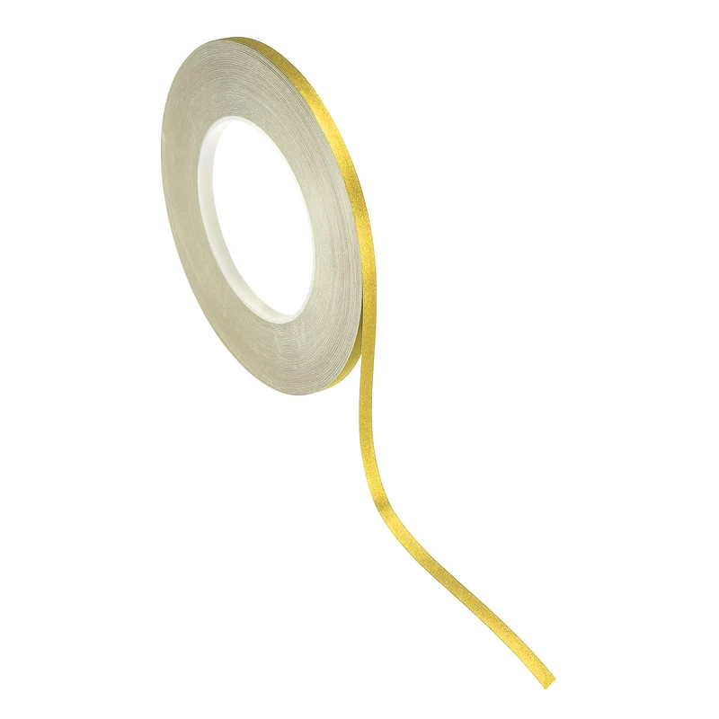 1 Rolls 0.2 Inch x 55 Yards Glitters Washi Tape Gold]