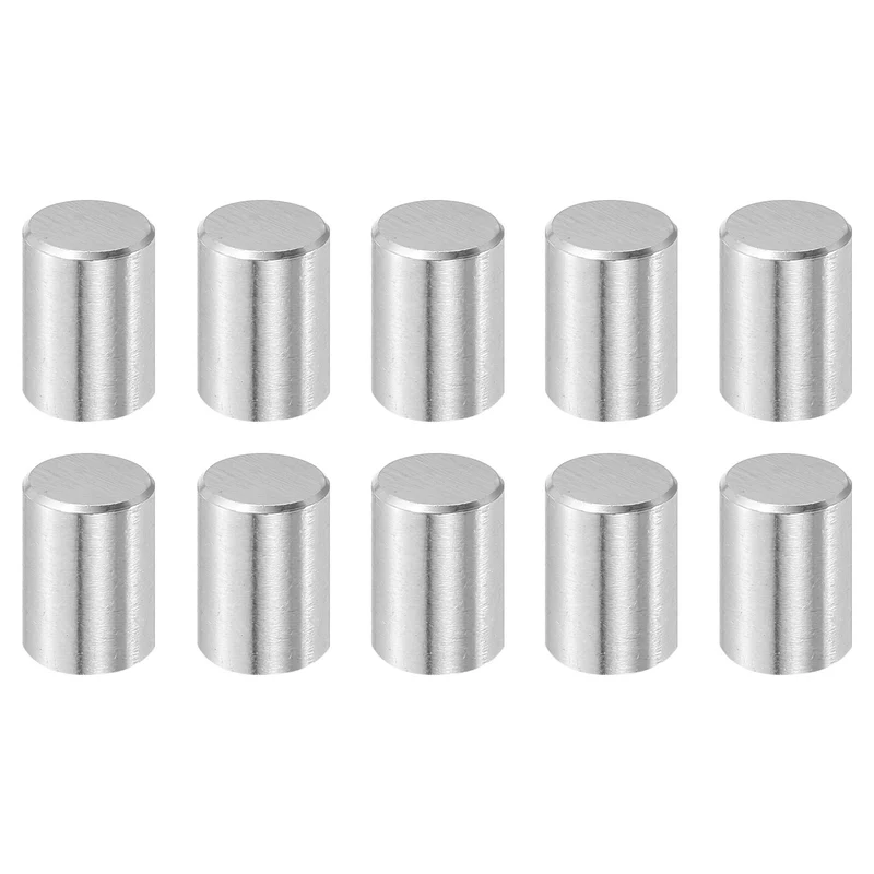 10 Pcs 10 mm x 16 mm Dowel Pins, 316L Stainless Steel Shelf Support Peg Pin