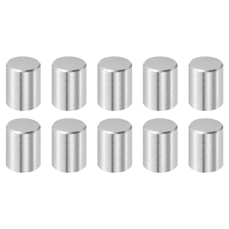 10 Pcs 10 mm x 15 mm Dowel Pins, 316L Stainless Steel Shelf Support Peg Pin