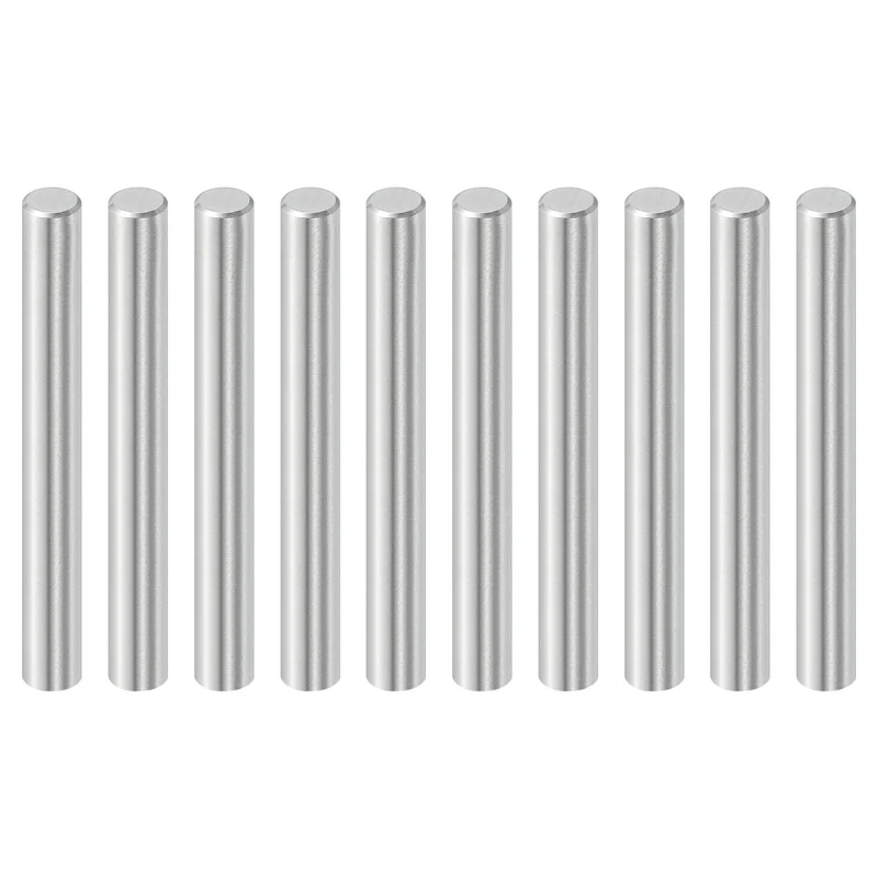 10Pcs 8 mm x 65 mm Dowel Pins 316L Stainless Steel Shelf Support Peg Pin