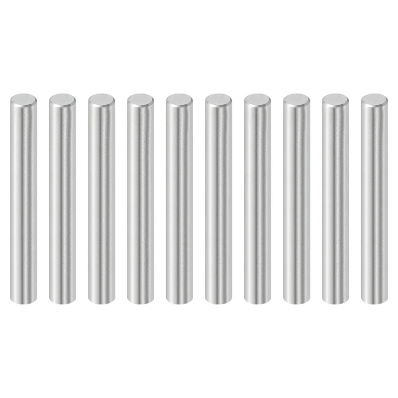 10Pcs 8 mm x 60 mm Dowel Pins 316L Stainless Steel Shelf Support Peg Pin